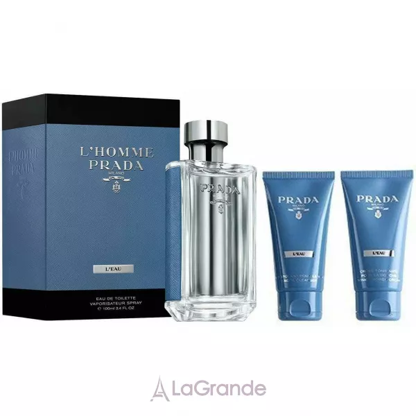 Prada L'Homme L'Eau Prada ���� (�������� ���� 100 �� + ���� ��� ������� 75 �� + ���� ��� ���� 75 ��)