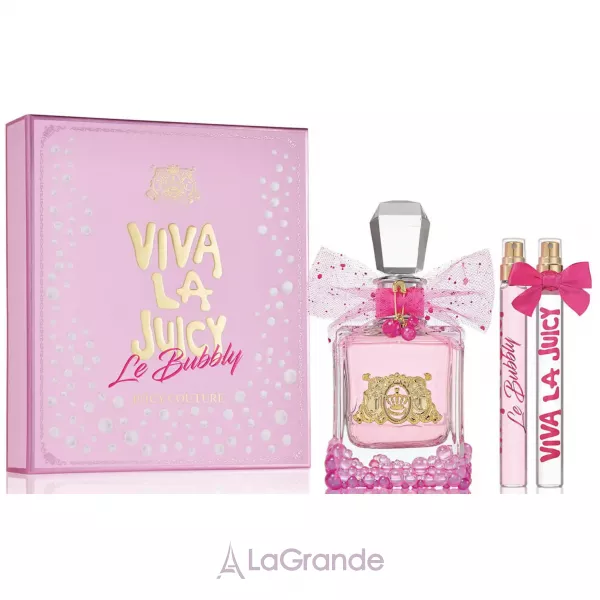 Juicy Couture Viva La Juicy Le Bubbly ����� (��������������� ���� 100 �� + ��������������� ���� 10 �� +  Viva La Juicy ��������������� ���� 10 ��)