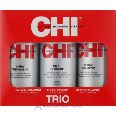 Chi Infra Trio Kit  (shm/355ml + cond/355ml + complex/355ml)