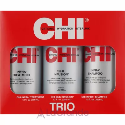 Chi Infra Trio Kit  (shm/355ml + cond/355ml + complex/355ml)