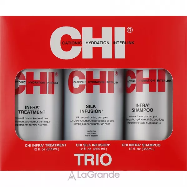 Chi Infra Trio Kit ����� (shm/355ml + cond/355ml + complex/355ml)
