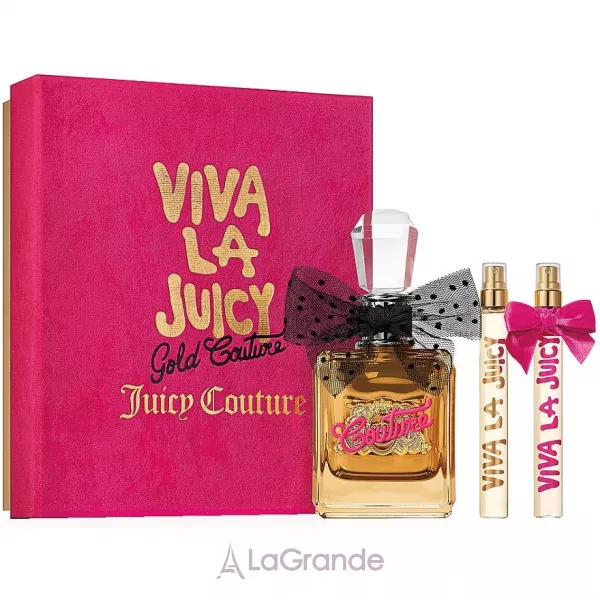 Juicy Couture Viva La Juicy Gold Couture ����� (��������������� ���� 100 �� + ��������������� ���� 10 �� +  Viva La Juicy ��������������� ���� 10 ��)