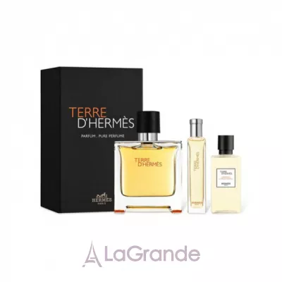 Hermes Terre D`Hermes Parfum  (  75  +   15  +    40 )
