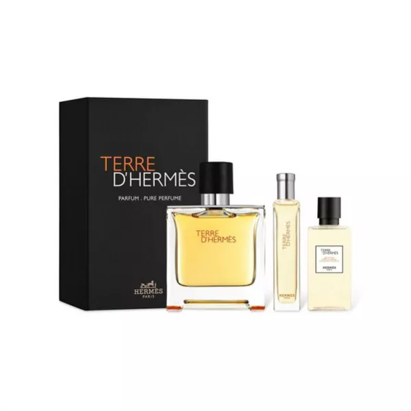 Hermes Terre D`Hermes Parfum ���� (����������� ���� 75 �� + ����������� ���� 15 �� + ���� ��� ���� 40 ��)