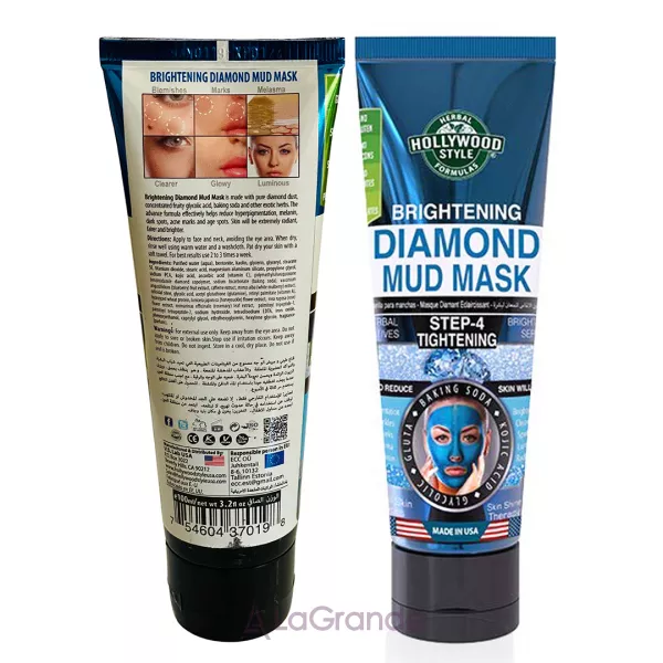 Hollywood Style Brightening Diamond Mud Mask ³������� ����� ��� ������� � �������� ������