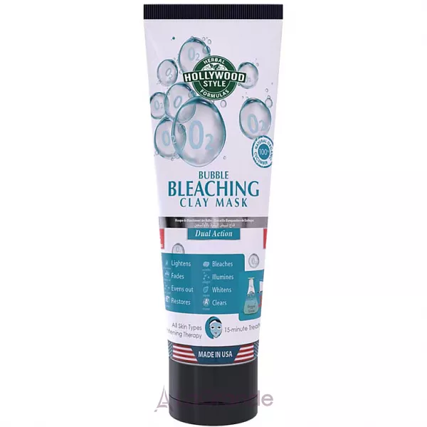 Hollywood Style Organic Bubble Bleaching Clay Mask ����� ��� ������� ������������