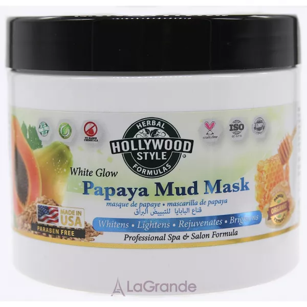 Hollywood Style White Glow Papaya Mud Mask ³������� �������� ����� ��� ������� � ���������� �����