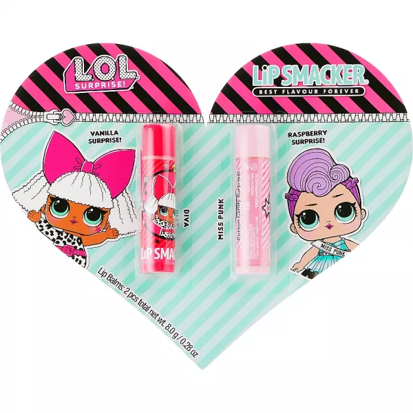 Lip Smacker L.O.L. Surprise! ���� �������� ��� ��� Diva+Miss Punk (lip/balm/4g)