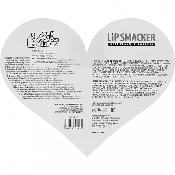 Lip Smacker L.O.L. Surprise! ���� �������� ��� ��� Diva+Miss Punk (lip/balm/4g)