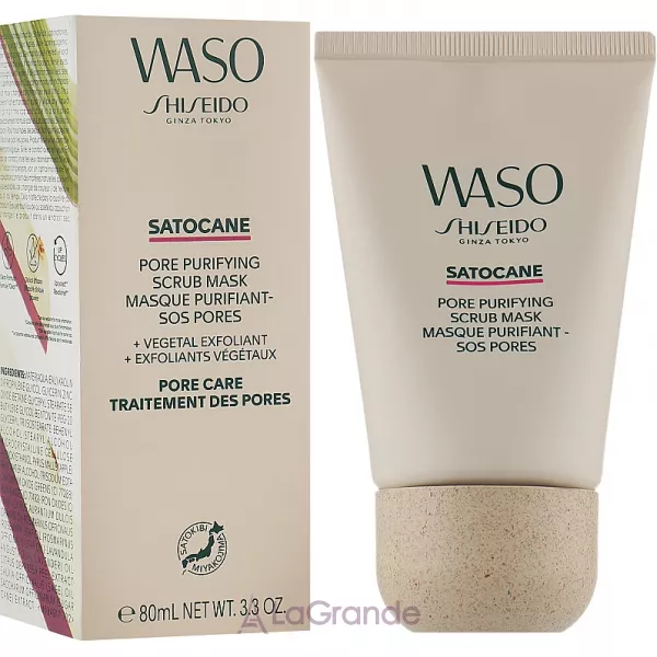 Shiseido Waso Satocane Pore Purifying Scrub Mask �������� ����� ��� �� �������