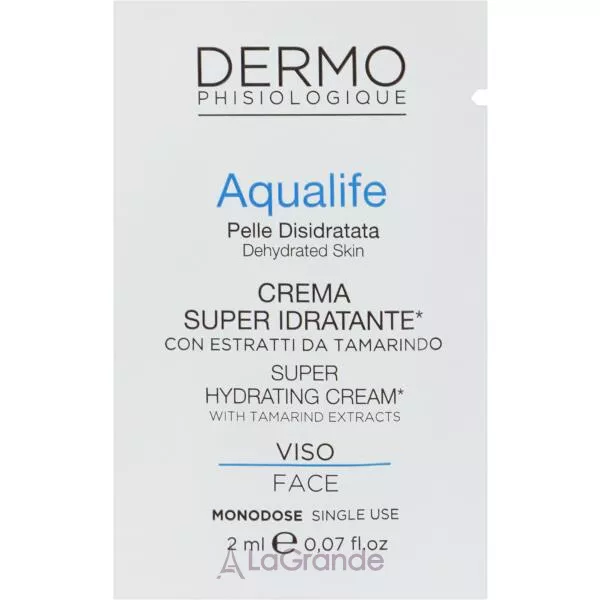 Dermophisiologique Aqualife Crema Viso Super Idratante ���������� ����������� ���� ��� ������� (�������)