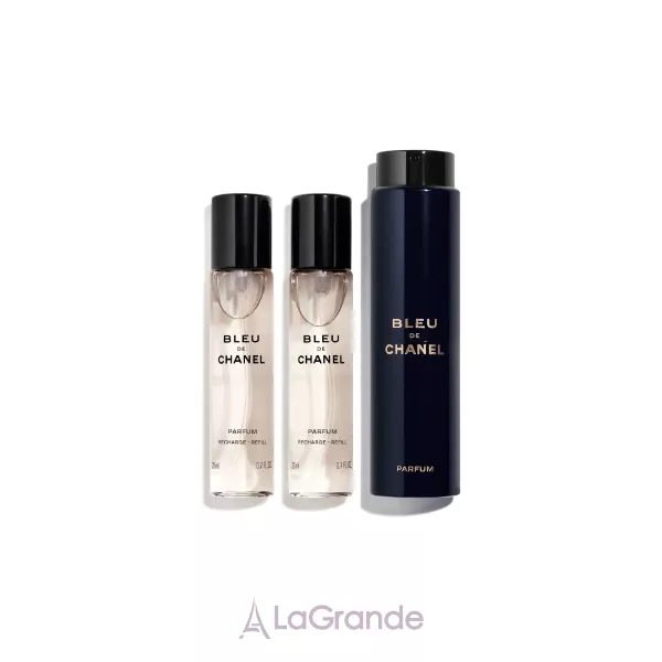 Chanel Bleu de Chanel Parfum ����� (���� 20 �� + 2 ������� �� 20 �� �������) (������)