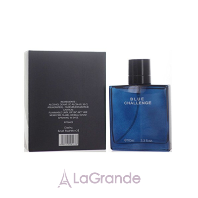 Khalis Perfumes Blue Challenge  