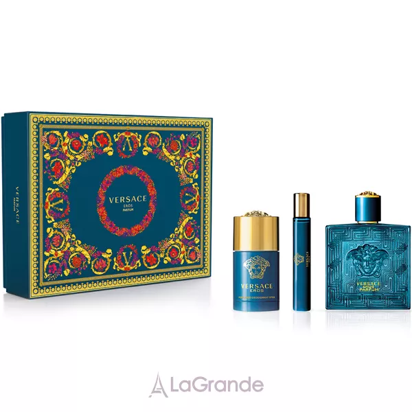 Versace Eros Parfum ���� (���� 100 �� + ������� 10 �� + ���������� 75 ��)