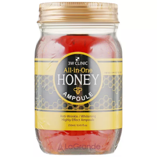 3W Clinic All In One Honey Ampoule ������� ������������������� ��������� ��� ����