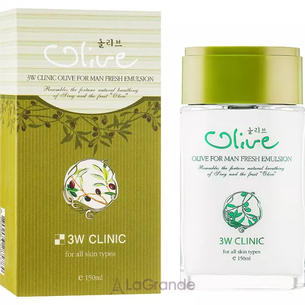 3W Clinic Olive For Man Fresh Emulsion ������� ���������� ������� � ������