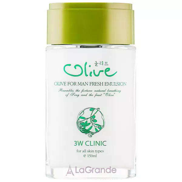 3W Clinic Olive For Man Fresh Emulsion ������� ���������� ������� � ������