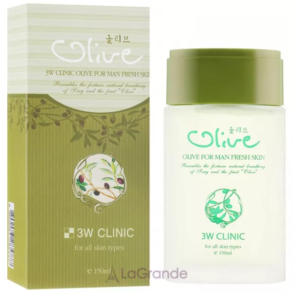 3W Clinic Olive For Man Fresh Skin ����������� ����� � ������ ��� �������
