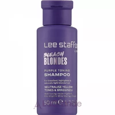 Lee Stafford Bleach Blondes Purple Toning Shampoo     