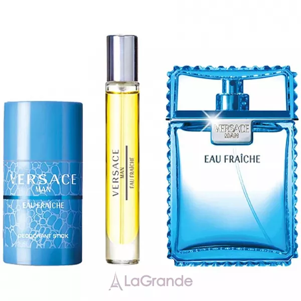 Versace Man Eau Fraiche ���� (�������� ���� 100 �� + ����������-��� 75 �� + �������� ���� 10 ��)