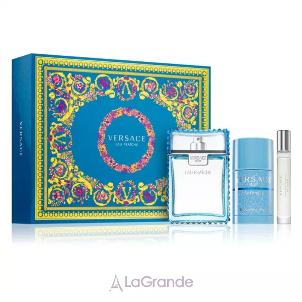 Versace Man Eau Fraiche ���� (�������� ���� 100 �� + ����������-��� 75 �� + �������� ���� 10 ��)
