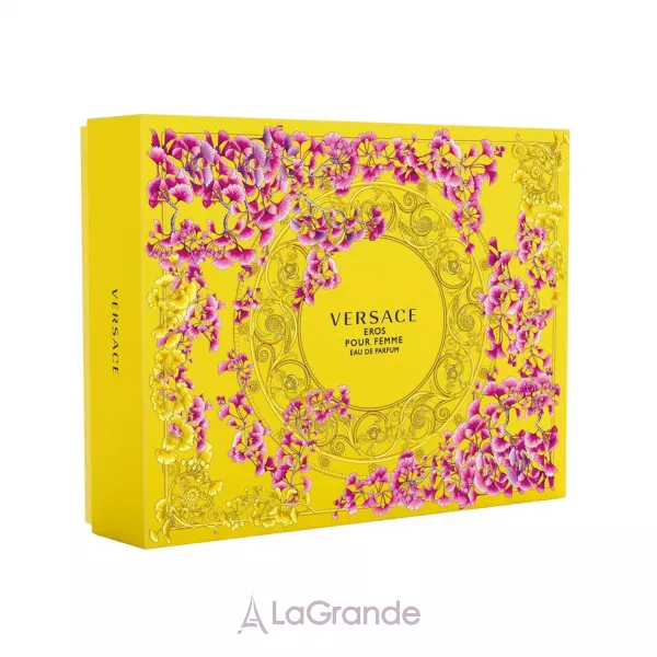 Versace Eros Pour Femme ����� (��������������� ���� 100 �� + ��������������� ���� 5 �� + ���� ��� ���� 100 �� + ������ ��� ���� 100 ��)