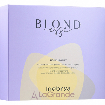 Inebrya Blondesse No-Yellow Kit       (shm/300ml + mask/250ml)