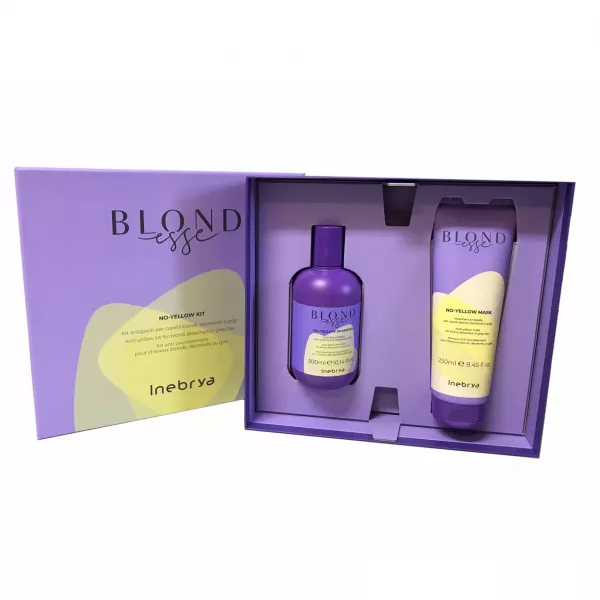 Inebrya Blondesse No-Yellow Kit ����� ��� ����������� � ����� ����� (shm/300ml + mask/250ml)