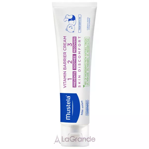Mustela Bebe Vitamin Barrier Cream ������������������ �������� ���� ��� ���������