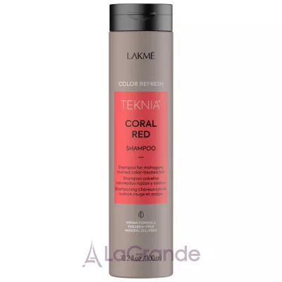 Lakme Teknia Color Refresh Coral Red Shampoo       
