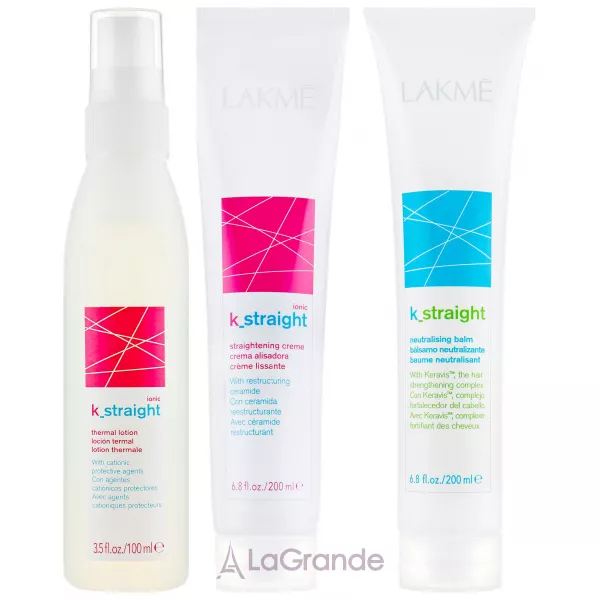 Lakme K.Straight Ionic Straightening System Resistant Hair 0 �������� ��� ����������� ��������� ������� � �������� �������