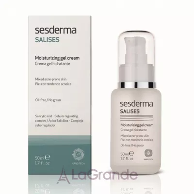 SeSDerma Laboratories Salises Facial Moisturizing Gel Cream  -  