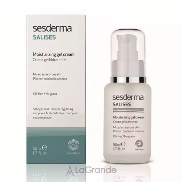 SeSDerma Laboratories Salises Facial Moisturizing Gel Cream ����������� ����-���� ��� ����