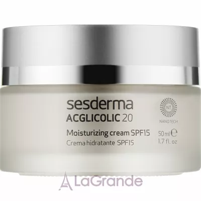 SeSDerma Laboratories Acglicolic 20 Moisturizing Cream     SPF15
