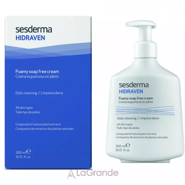 SesDerma Laboratories Hidraven Foamy Soapless Cream ϳ������ ���� ��� �������� ������� � ���