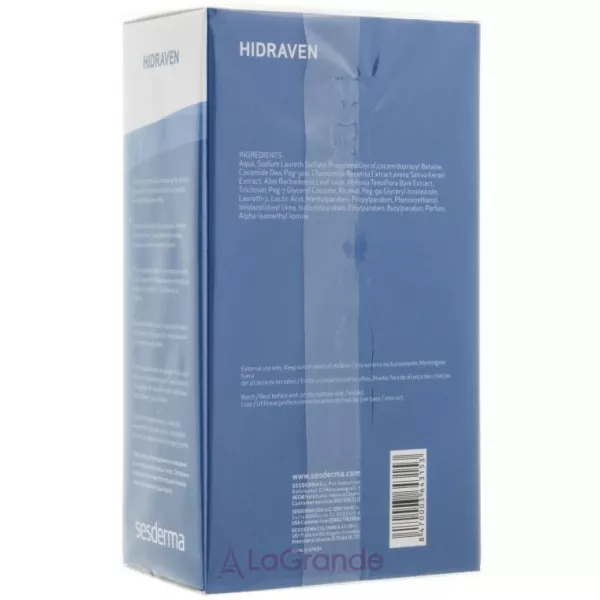 SesDerma Laboratories Hidraven Foamy Soapless Cream ϳ������ ���� ��� �������� ������� � ���