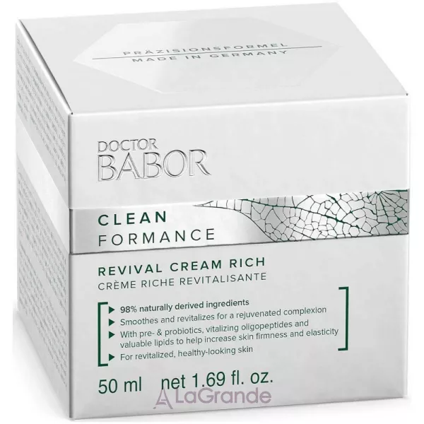 Babor Doctor Babor Clean Formance Revival Cream Rich �������������� ���� ��� ���� ������ ������ ������
