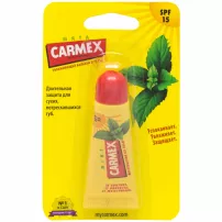 Carmex Mint Moisturizing Lip Balm Tube SPF15 �������� ������� ��� ��� "����"