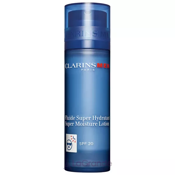 Clarins Men Super Moisture Lotion SPF 20 ���������� ����������� ������� ��� �������