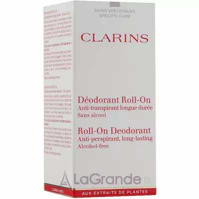 Clarins Gentle Care Roll-On Deodorant  