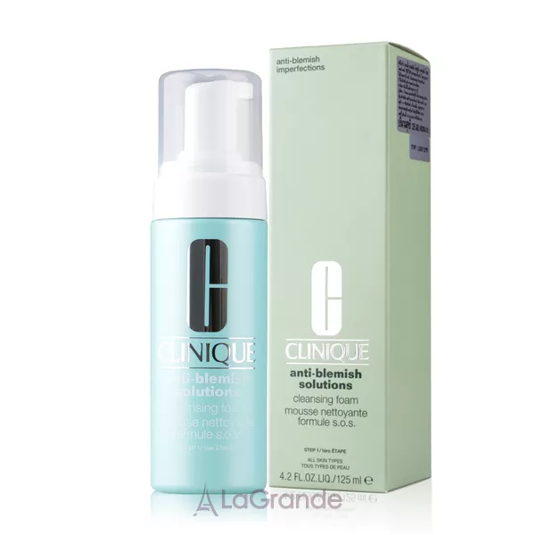 Clinique Anti-Blemish Solutions Cleansing Foam ����� ��� �������� ��� ���������� ����