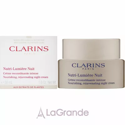 Clarins Nutri-Lumiere Nuit Nourishing Rejuvenating Night Cream ͳ ,  