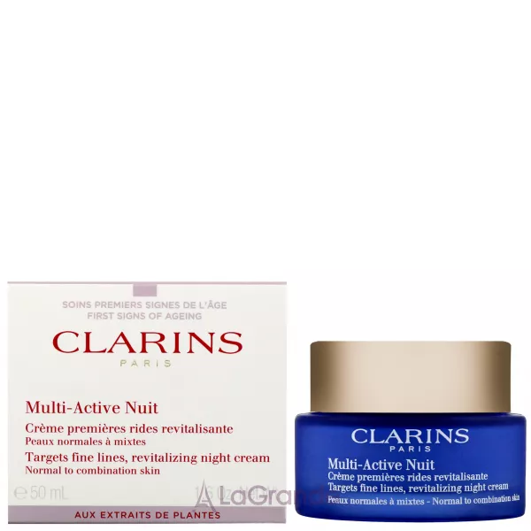 Clarins Multi-Active Nuit Revitalizing Night Cream Normal to Combination Skin ������ ���� ��� ���������� ��� ��������������� ����