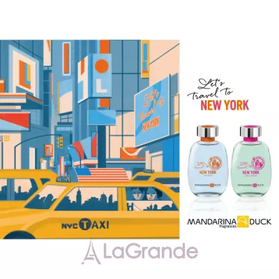 Mandarina Duck Let's Travel To New York For Men  