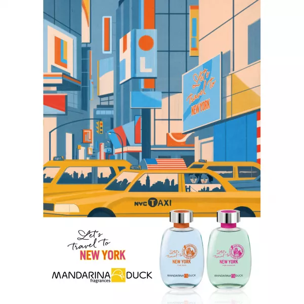 Mandarina Duck Let's Travel To New York For Men �������� ���� (������)