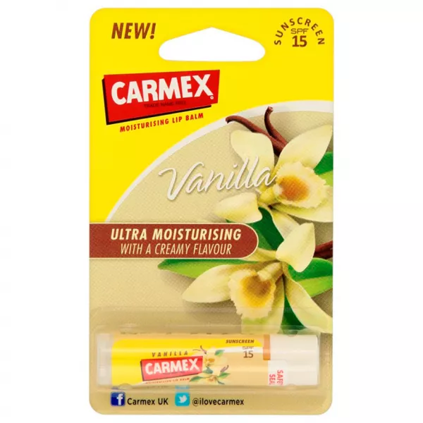 Carmex Vanilla Stick Set Lip Balm SPF15 �������� �������-���� ��� ��� 