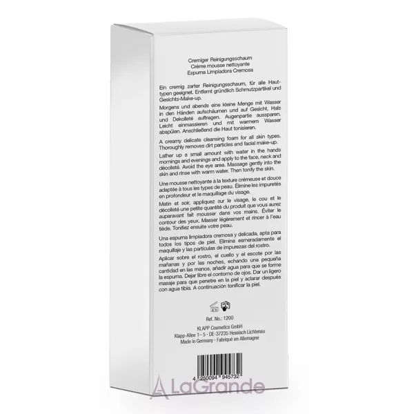 Klapp Clean & Active Cleansing Cream Foam ������� ��������� ����-����� ��� ����