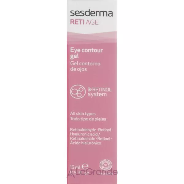 SesDerma Laboratories Reti Age Facial Eye Contour Gel 3-Retinol System ���������� ���� ��� ���� ������� ���� � ������ ������ ��������