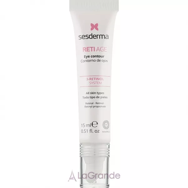 SesDerma Laboratories Reti Age Facial Eye Contour Gel 3-Retinol System ���������� ���� ��� ���� ������� ���� � ������ ������ ��������