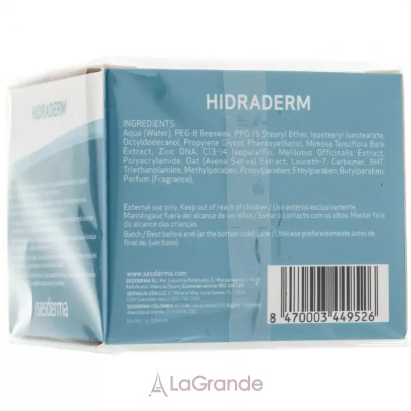 SeSDerma Hidraderm Moisturizing Facial Cream ����������� ���� ��� �������
